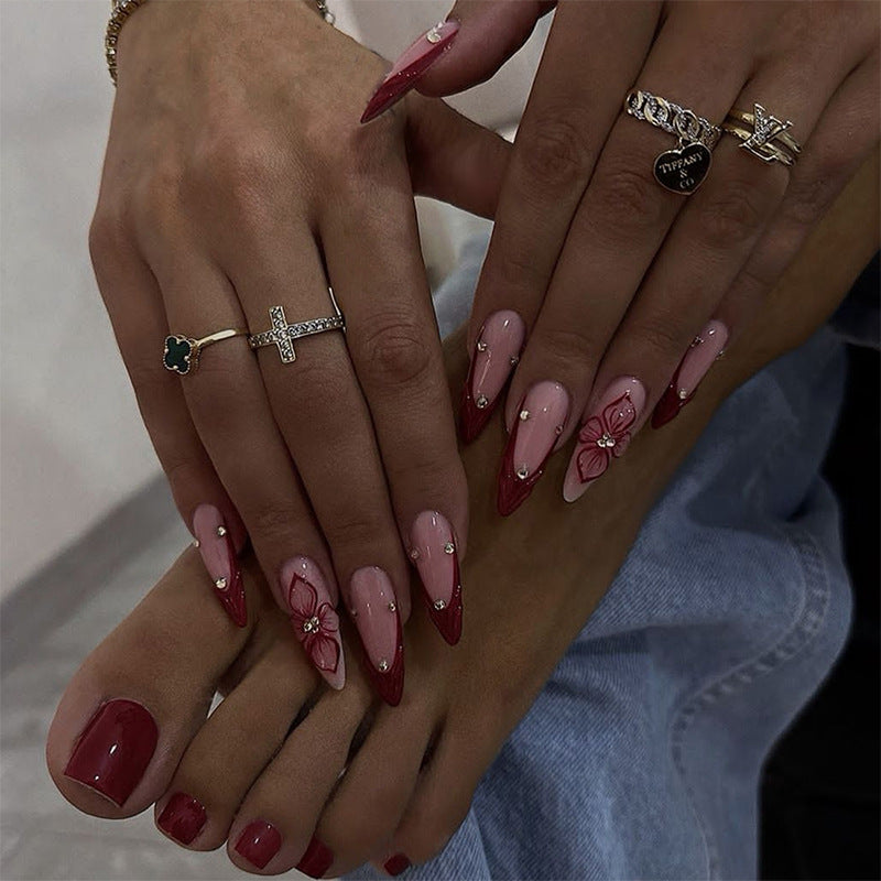 Elegant Decorative Press-On Nail Set Stornfield 1788496206