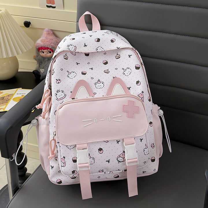 Cartoon-Themed Cat Ears Backpack Stornfield