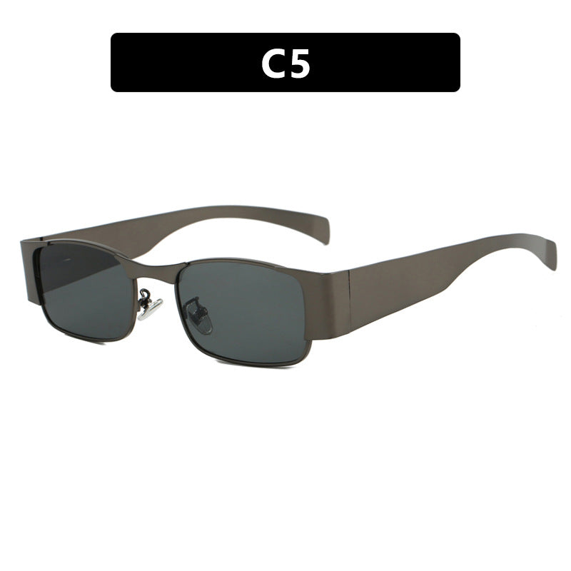 Women's fashionable rectangular sunglasses with elegant lenses Stornfield