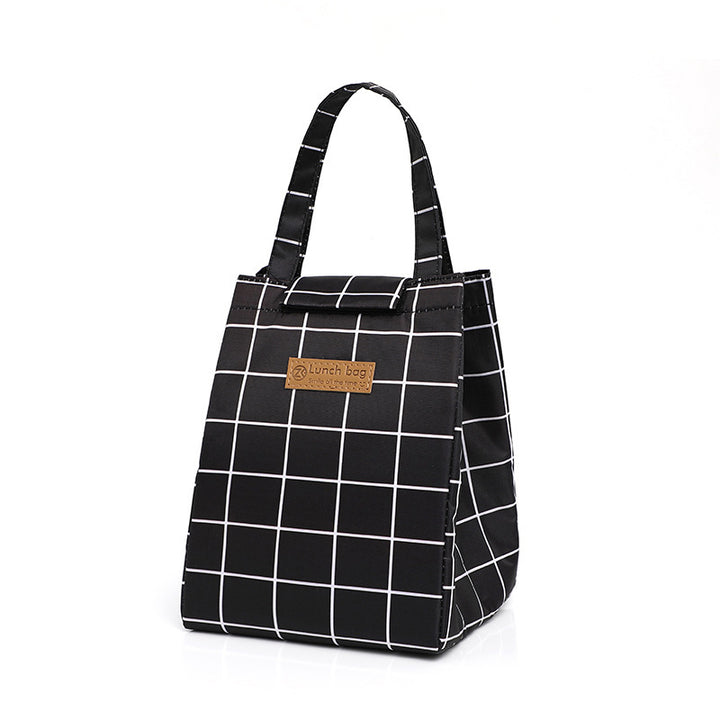 Insulated Dot-Patterned Lunch Bag Stornfield
