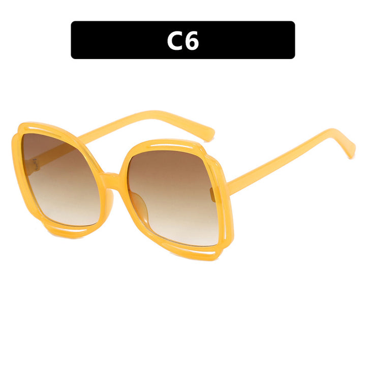 Women's oversized sunglasses in stylish retro design Stornfield