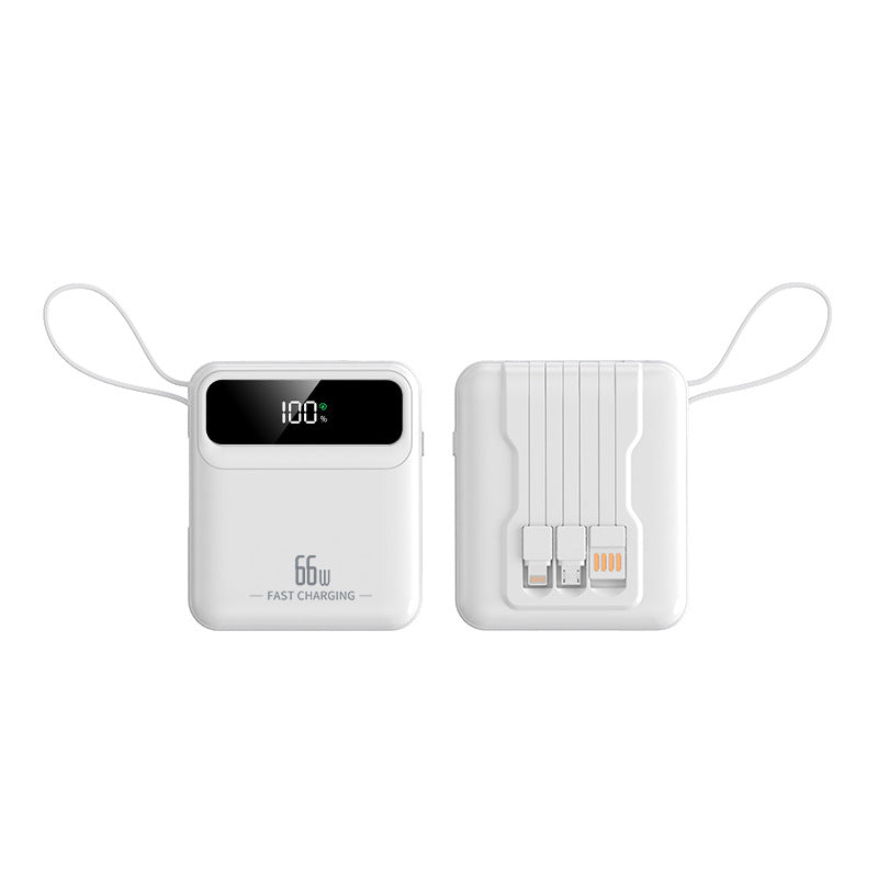 Compact power bank with fast charging function and digital charging status Stornfield