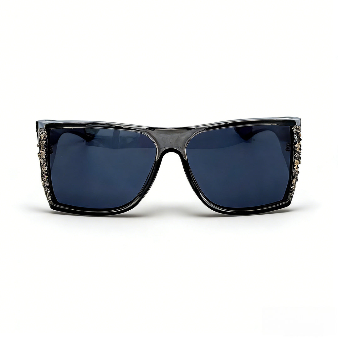 Women's Sporty Sunglasses with Sparkling Appliqués Stornfield