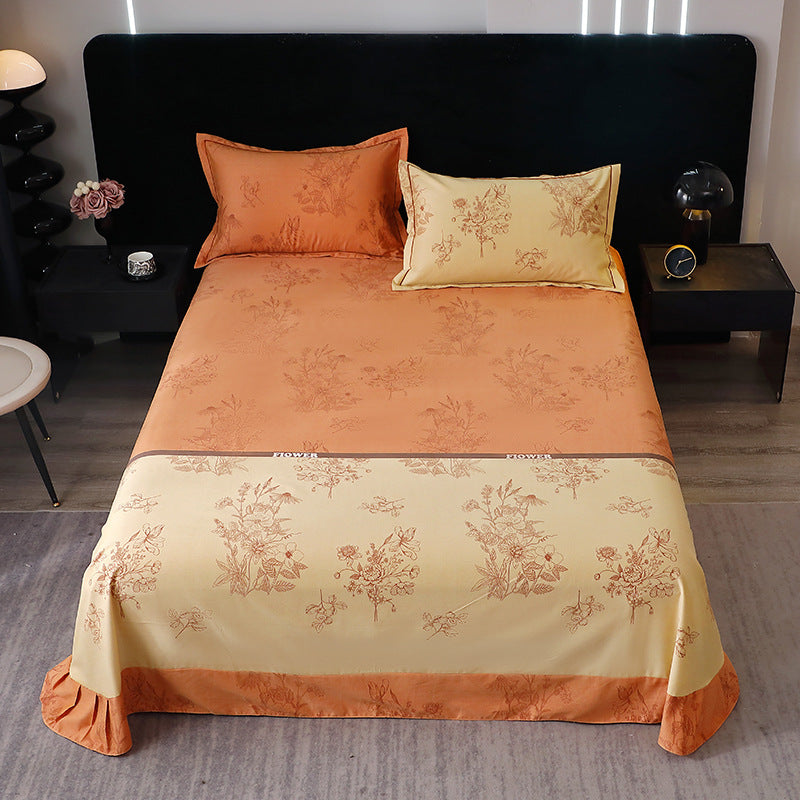 Floral Patterned Bed Cover Set