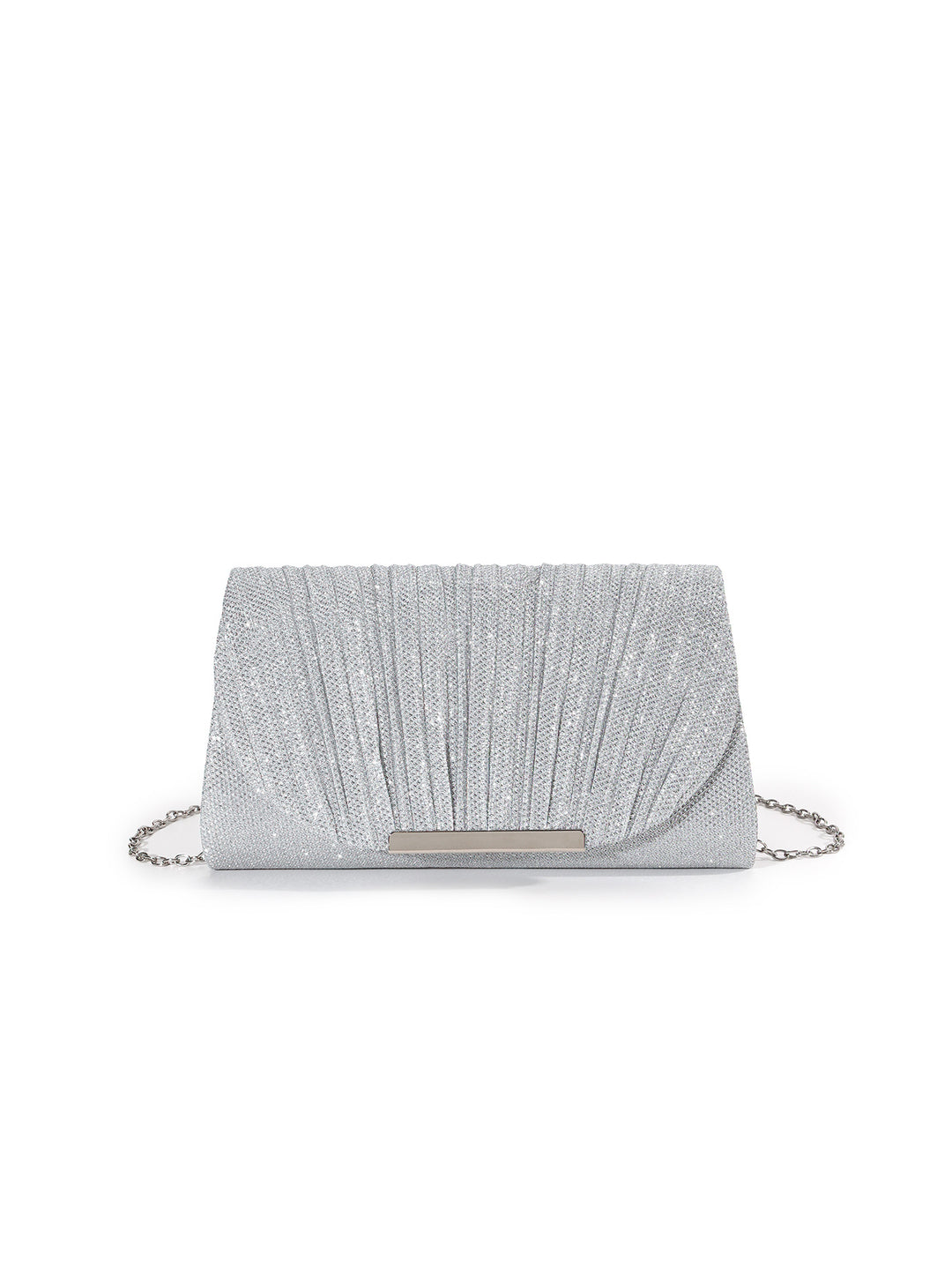 Elegant Pleated Evening Clutch