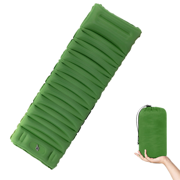 Airy and Comfortable Inflatable Sleeping Mat with Headrest Stornfield