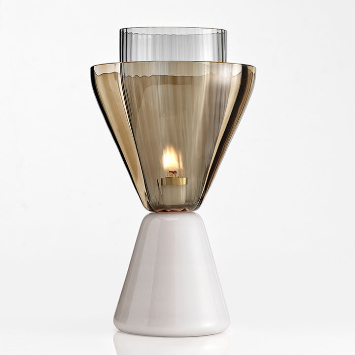 Elegant Artistic Glass Table Lamp