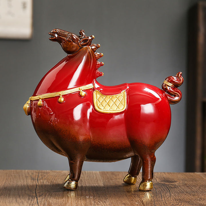 Decorative ceramic horse Stornfield