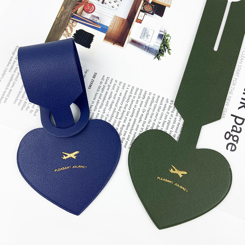 Heart-Shaped Luggage Identification Tag Stornfield