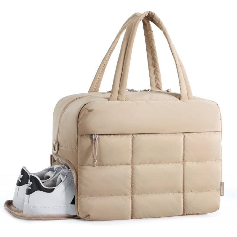 Multi-Functional Quilted Gym Duffel Bag Stornfield