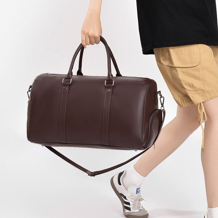 Stylish leather travel bag Stornfield