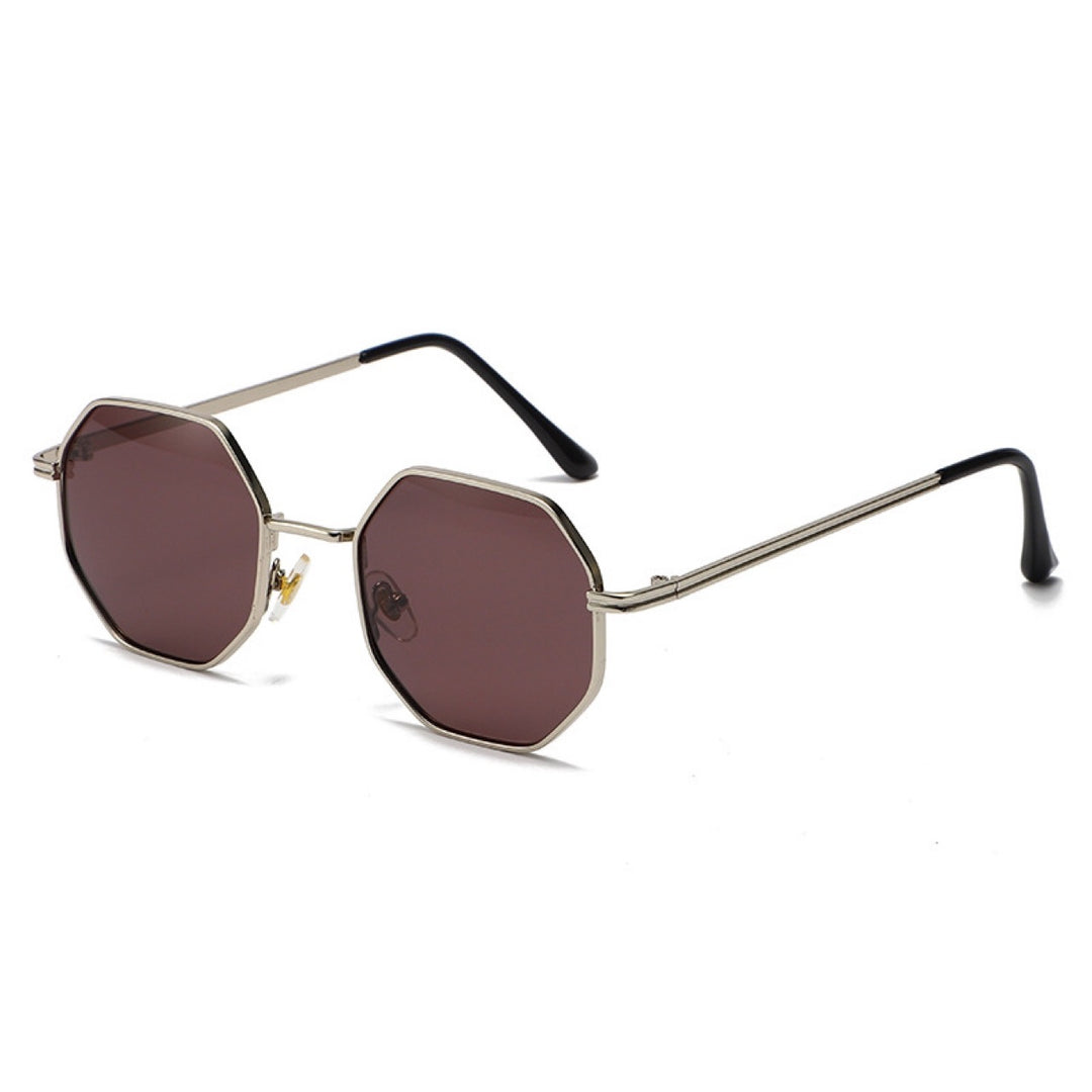 Fashionable Glasses in Elegant Octagon Design Stornfield