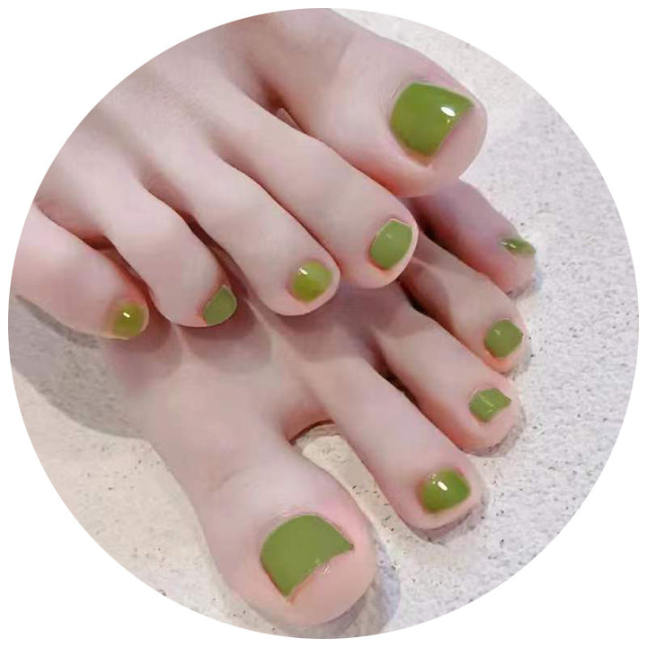 Premium Glossy Press-On Toe Nails Stornfield
