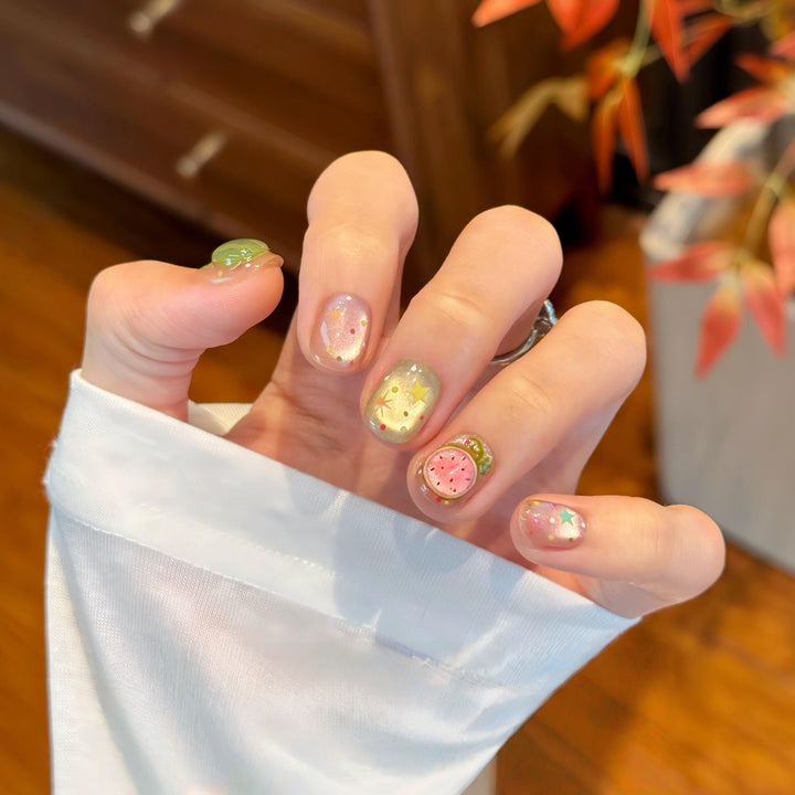 Creative Craft Nails in Playful Fruit Design Stornfield