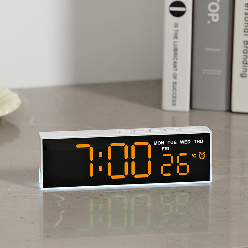 Digital watch with integrated thermometer and weekday display Stornfield