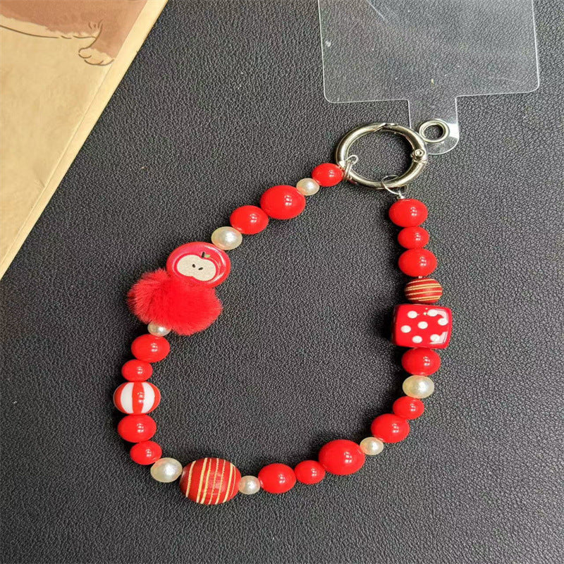 Beaded Character Keychain Holder Stornfield