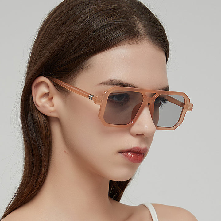 Bold Octagonal Frame Glasses Stornfield
