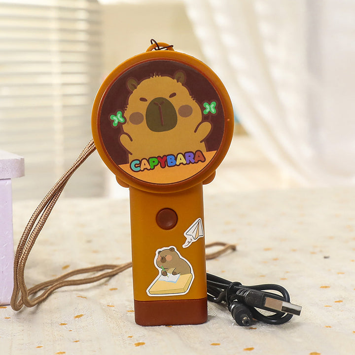 Women Portable Mini Fan with Cute Animal Design Stornfield