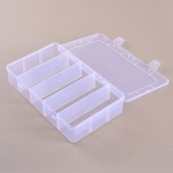 Transparent Multi-Division Craft Supply Organizer Stornfield