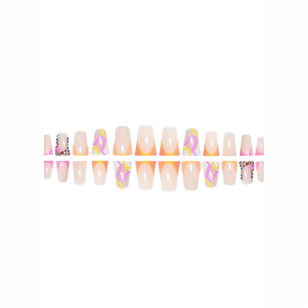 Women’s Decorative Acrylic Press-On Nail Extensions Stornfield