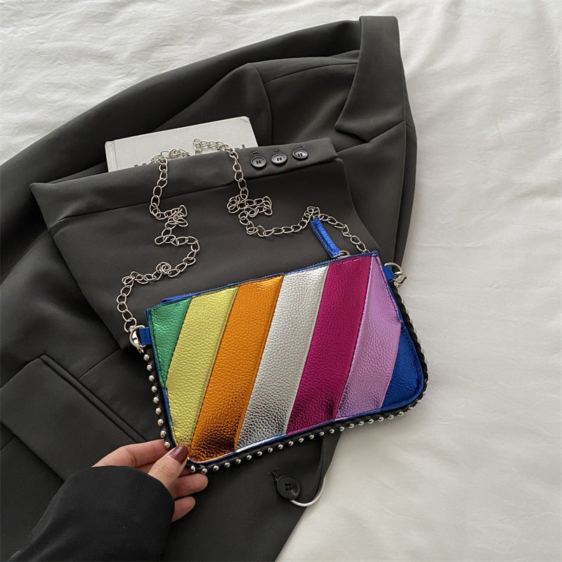 Colorful Metallic Chic Crossbody Bag Stornfield