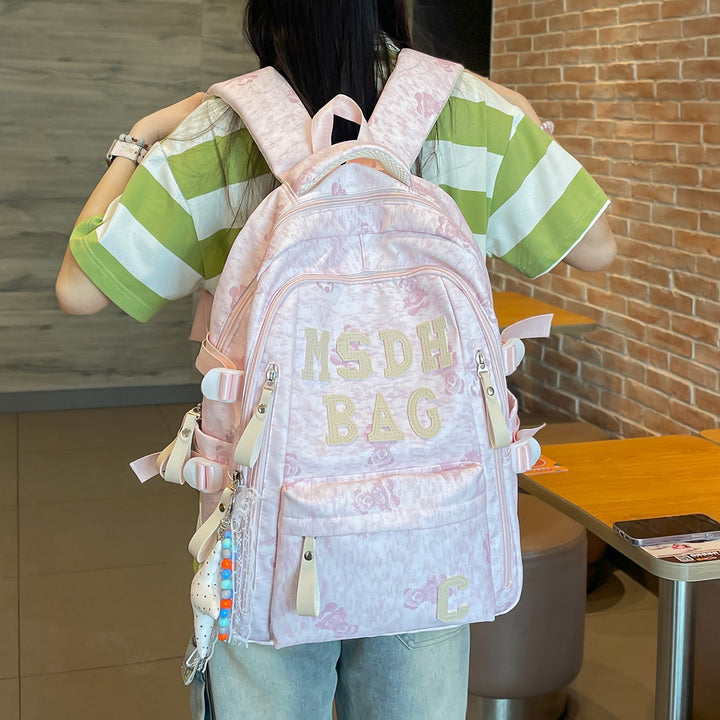 Stylish Embroidered Casual Backpack Stornfield 1791205709