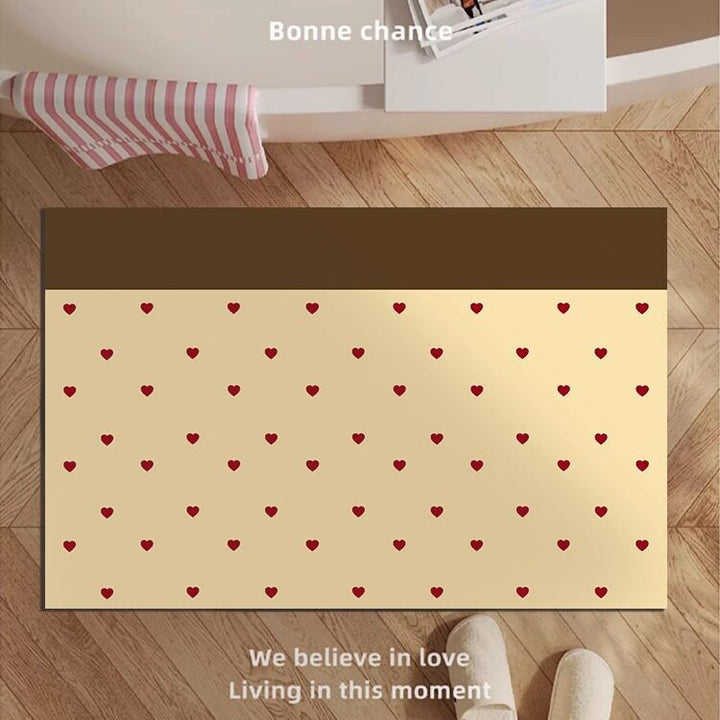 Playful Bunny-Themed Bath Mat