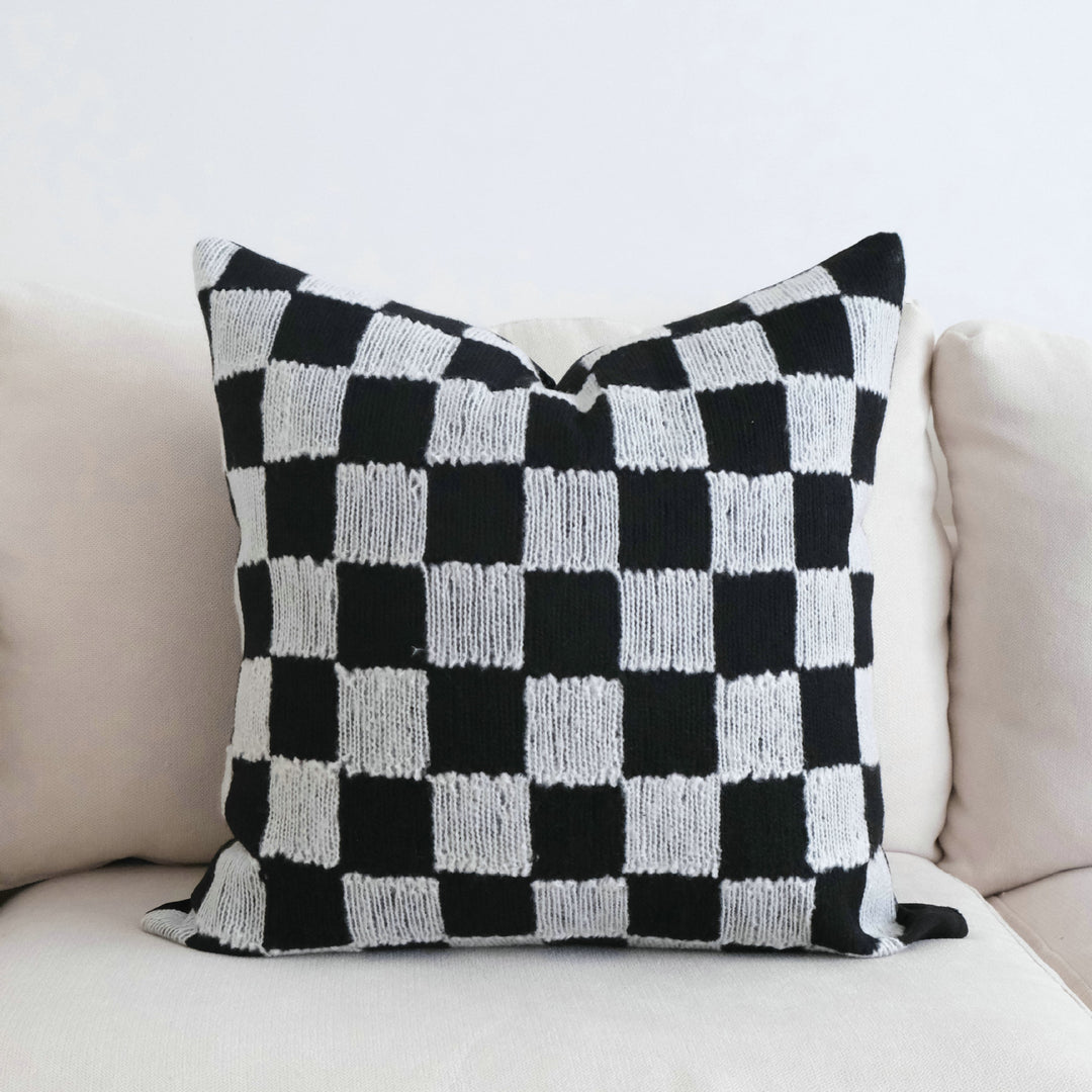 Decorative Knit Accent Pillow