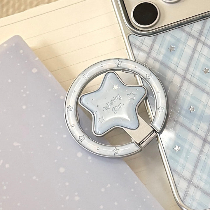 Playful smartphone finger holder in star design Stornfield