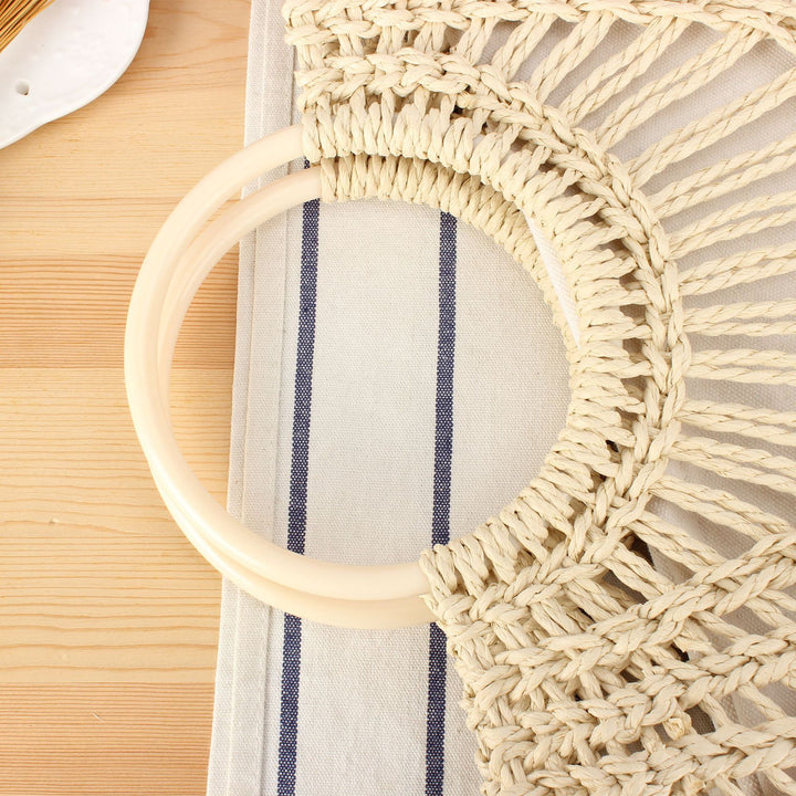 Handcrafted Trend Bag Made of Natural Wicker Stornfield