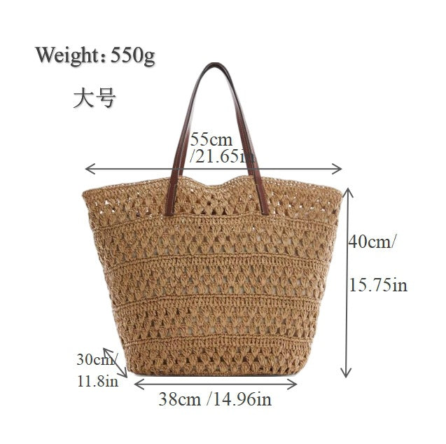 Handwoven Macrame Beach Bag Stornfield