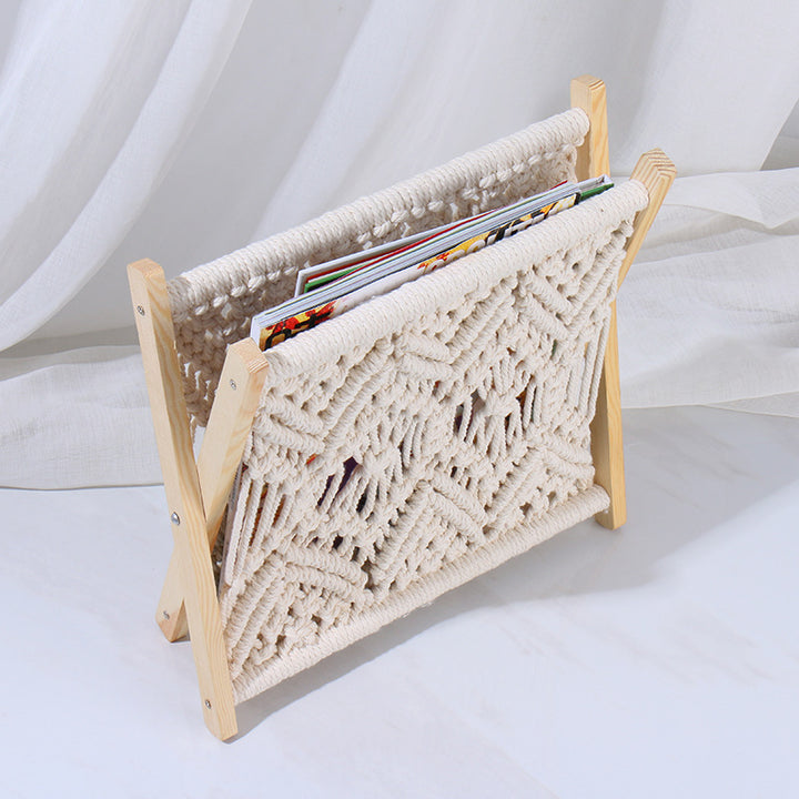 Macrame Magazine Rack Stornfield