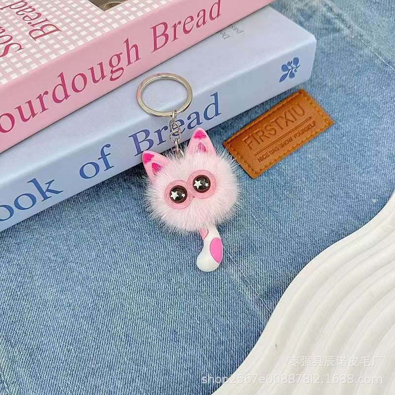 Cute Plush Cat Keychain Accessory Stornfield
