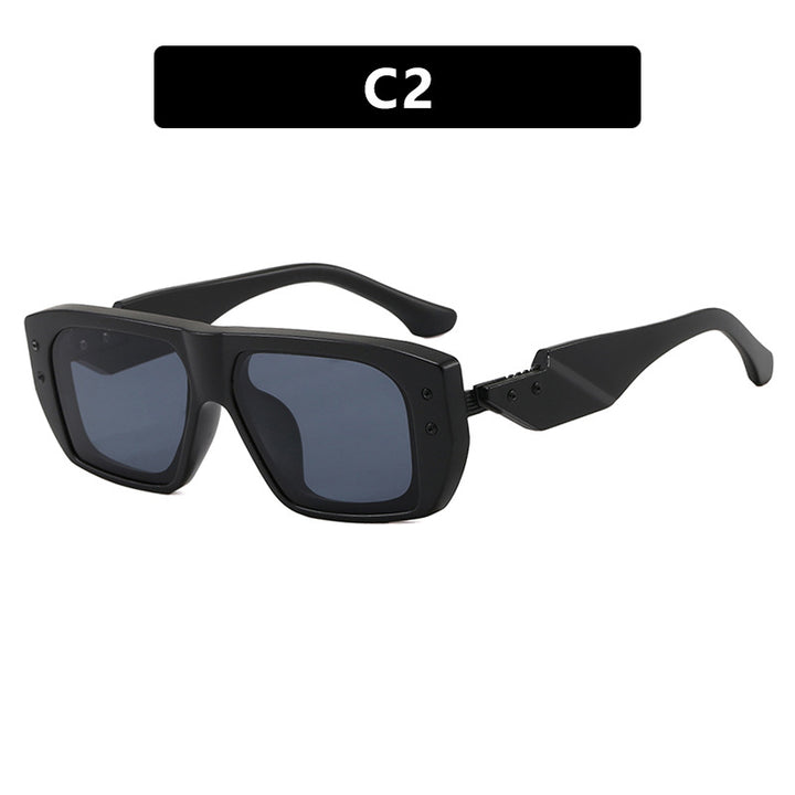 Women's fashionable square glasses with multicolored transparent frame Stornfield