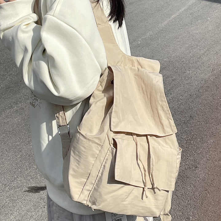 Versatile backpack with practical snap closure Stornfield