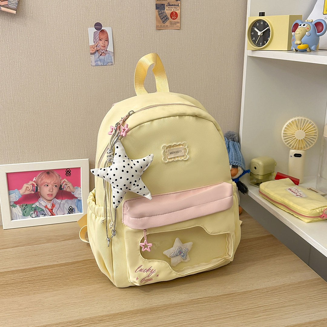 Fun Star-Embellished Backpack Stornfield