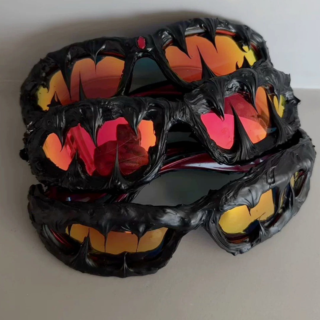 Women's sports sunglasses with creative monster design Stornfield