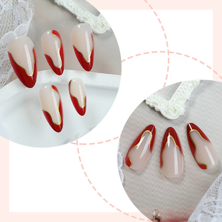 Artisan Decorative Press-On Nail Set Stornfield