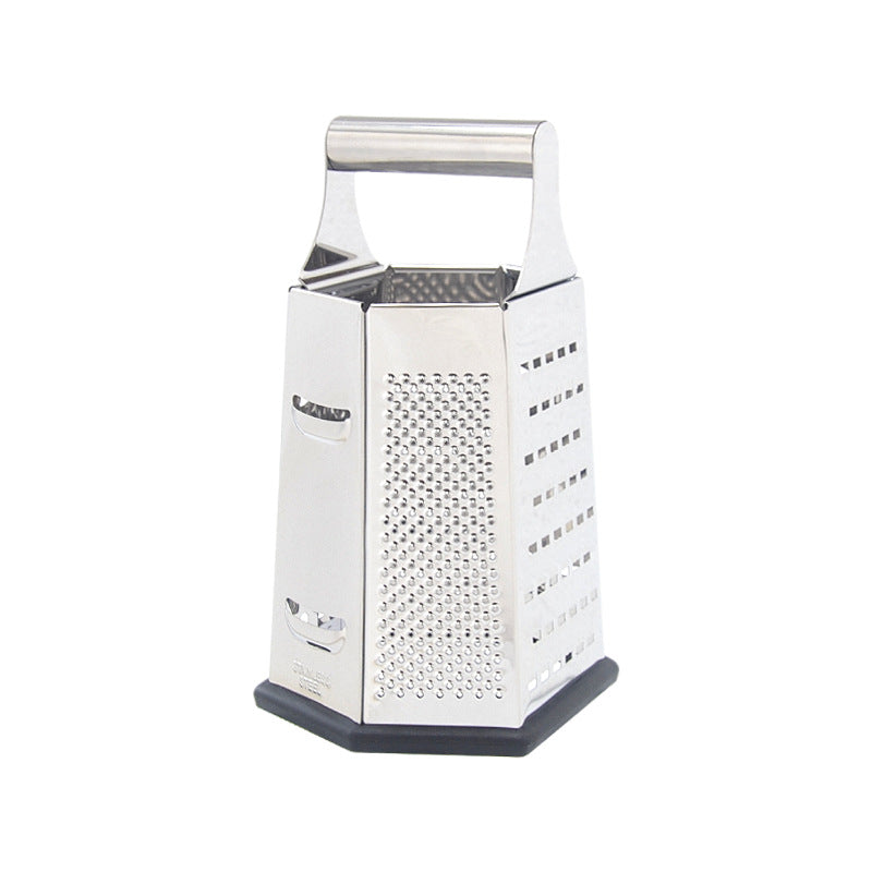 Multifunctional Stainless Steel Kitchen Grater with Non-Slip Handle Stornfield