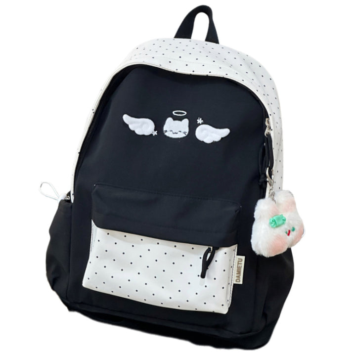 Cute Character Embroidered Backpack Stornfield