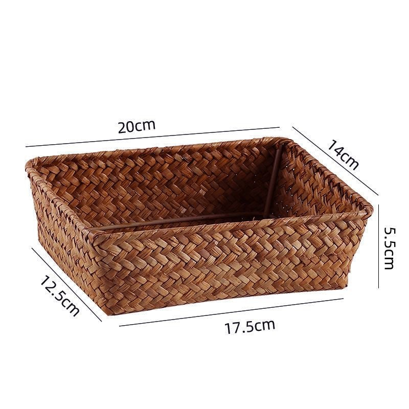 Natural Woven Storage Basket Stornfield