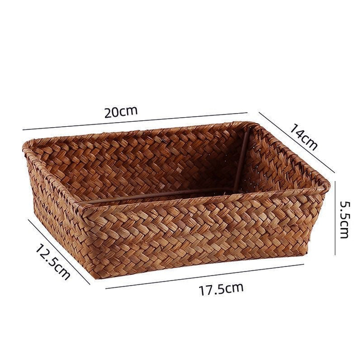 Natural Woven Storage Basket Stornfield