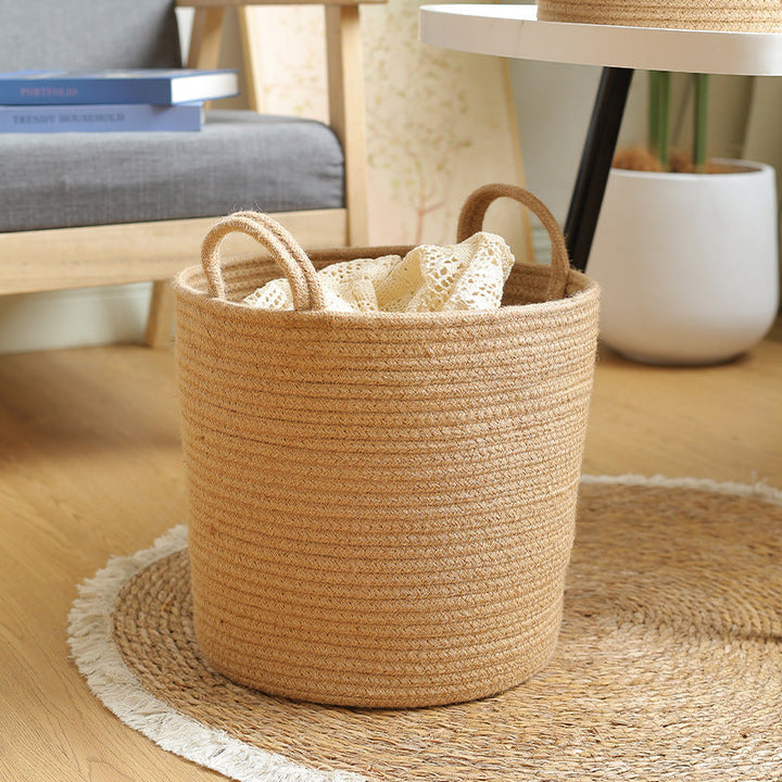 Natural Fiber Storage Basket Stornfield