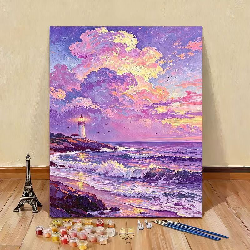 DIY Ocean Wave Landscape Painting Kit Stornfield