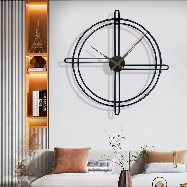 Stornfield | Large Nordic Decorative Wall Clock for Living Room 23 Inch