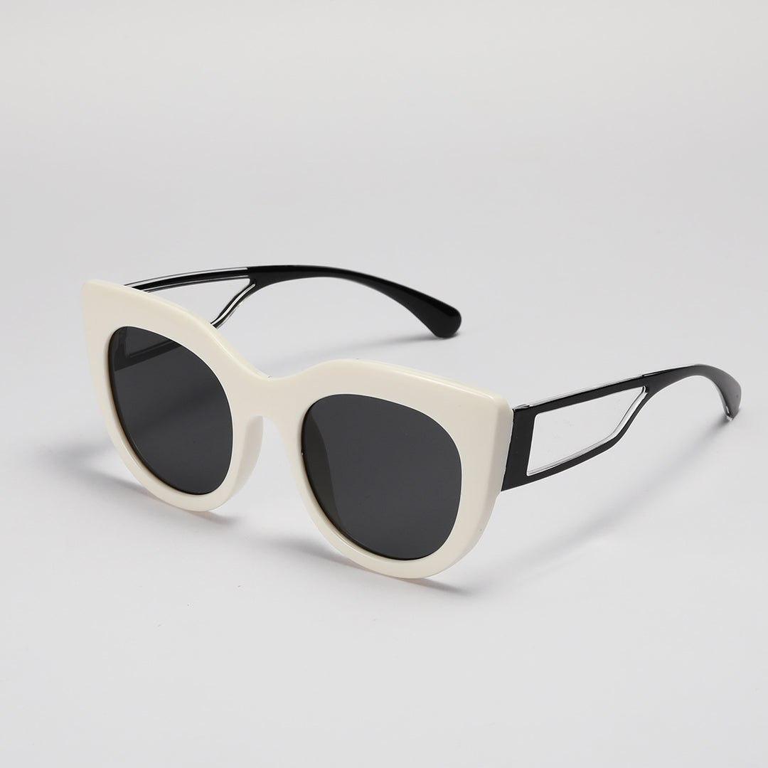 Women's fashionable cat-eye sunglasses with wide UV protection lenses Stornfield