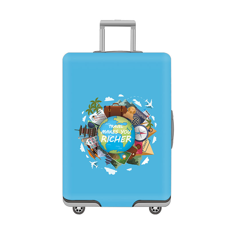 Women's hard-shell suitcase with playful cat design Stornfield