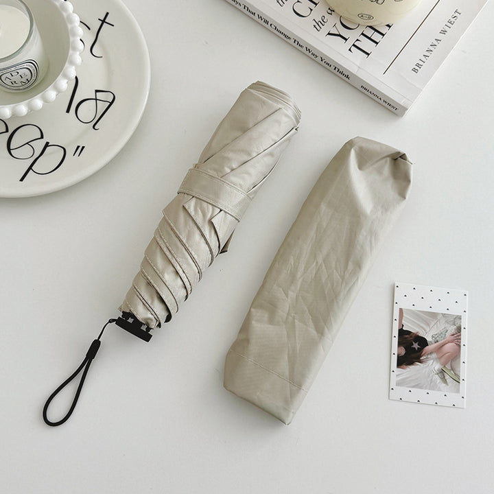 Women portable folding umbrella with wind-resistant mechanism Stornfield