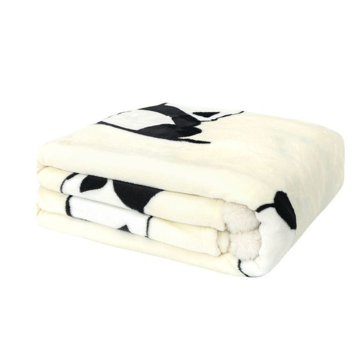 Cozy Panda-Themed Plush Throw Blanket