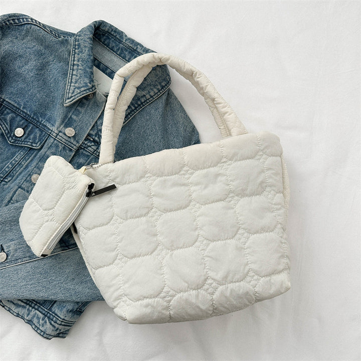 Cozy Quilted Tote Bag